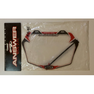 Plaque bmx AMSWER Moto One Anarchy Number plate -40% Plaque bmx AMSWER Moto One Anarchy Number plate -40%