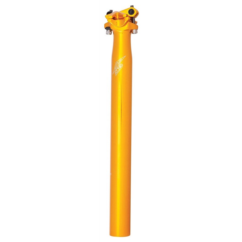 Tige de Selle AZONIC Pin-It 27,2//30,9//31,6mm Orange