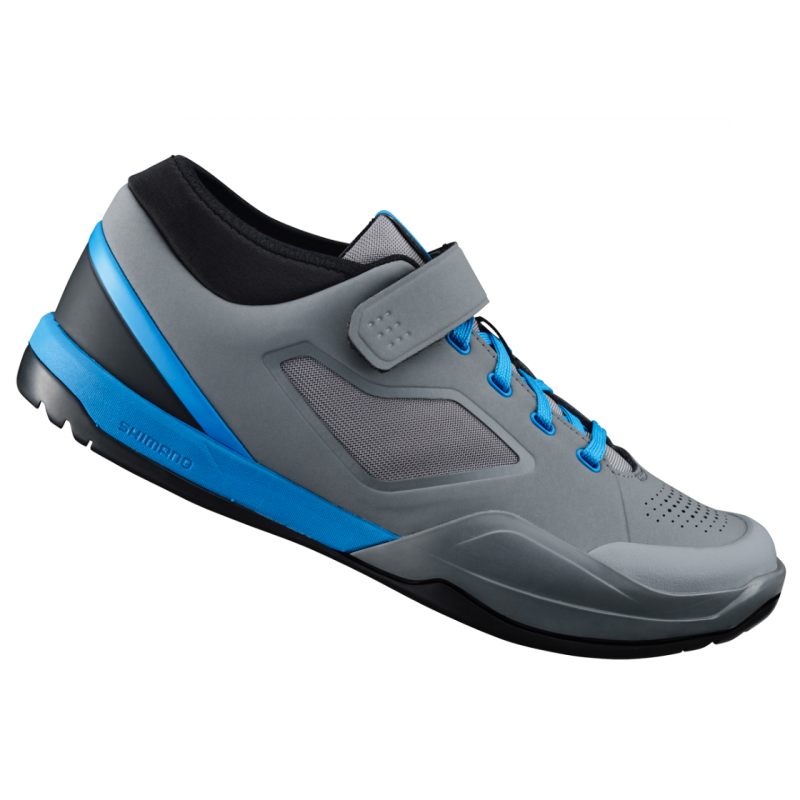 Chaussures Vtt Bmx SHIMANO AM7 SPD SH-AM701 39/41/42/43/44/45 Gris Bleu