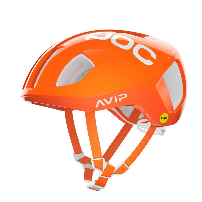 Casque Route POC VENTRAL MIPS taille M 54/59cm Orange Avip