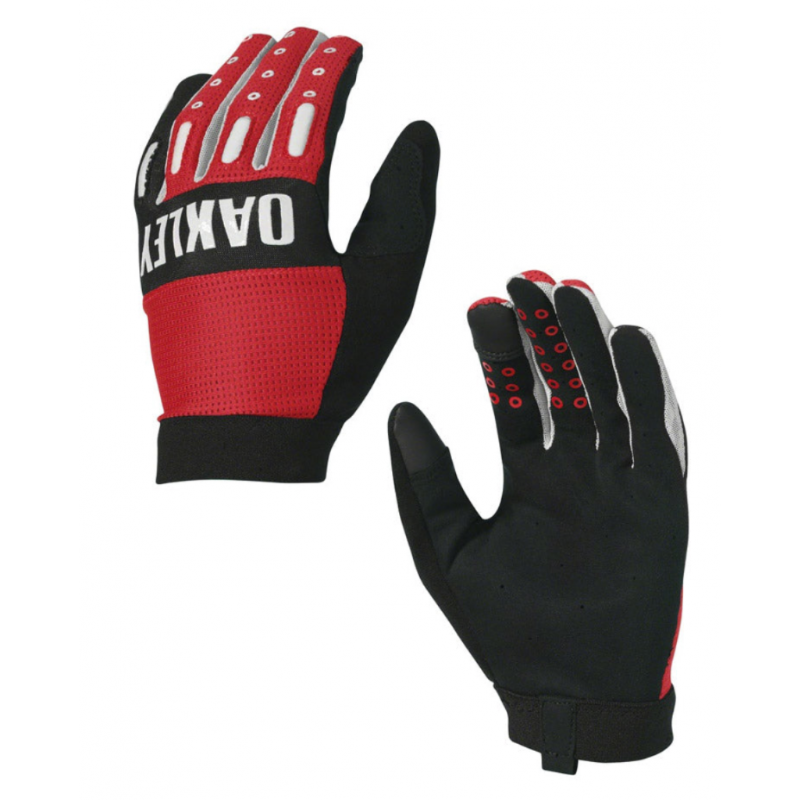 Gants longs OAKLEY Factory Lite Gloves 2.0 taille XS/S/XL Rouge