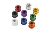 5 Vis Cheminées Plateau INSIGHT Bmx Alu 6,5x4mm Or Vert Orange Violet