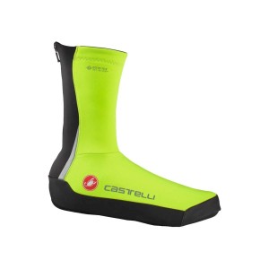 Couvres chaussures CASTELLI Intenso UL Shoescover taille XXL 46-48 Jaune Gore-tex Infinium Windstopper