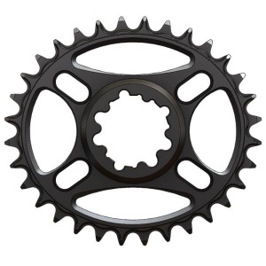 Plateau PILO C57 Elliptique Sram directmount Shimano HG+ 32 dents 12 vitesses Noir