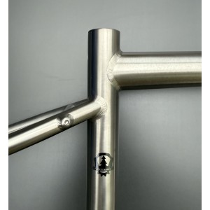 Kit Cadre Fourche WOODBIKE Gravel G6 Titane Disc Taille S M L XL