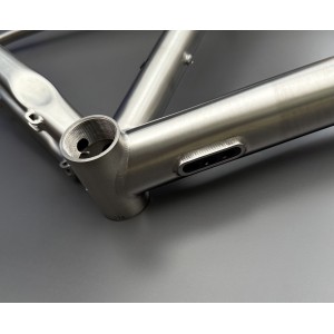 Kit Cadre Fourche WOODBIKE Gravel G6 Titane Disc Taille S M L XL